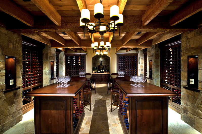 private wine cellar