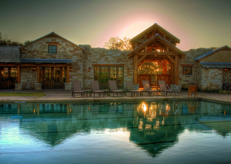 country club architecture design pool complex